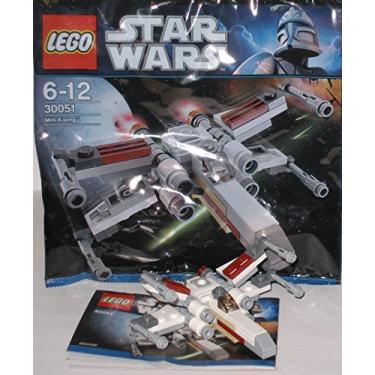 Imagem de LEGO Mini conjunto de montar exclusivo Star Wars #30051 XWing Starfighter ensacado