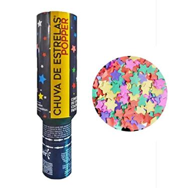 Imagem de Lança Confete Granada Chuva de Estrelas Coloridas