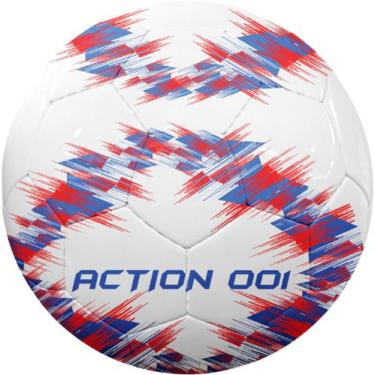 Imagem de Bola Futebol De Campo Sportball Action Microfibra Costurada À Mão