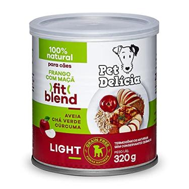 Imagem de Caixa com 12 unidades Pet Delícia Frango com Maçã Light Natural 320g cães