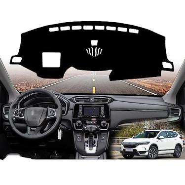 Imagem de SUNMME Couro Automóvel Dashboard Mat Dash Pad Carpet Cover Car Cover Almofada protetora de couro, apto para Honda Breeze 2020-2021