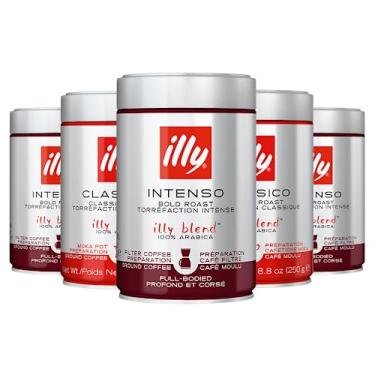 Imagem de Café Moído, Illy, 5 Latas de 250g