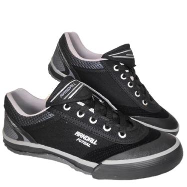 Imagem de Tenis Ad Masc Futsal Lona Sola Rdl1007 Randall Preto/Prata 37