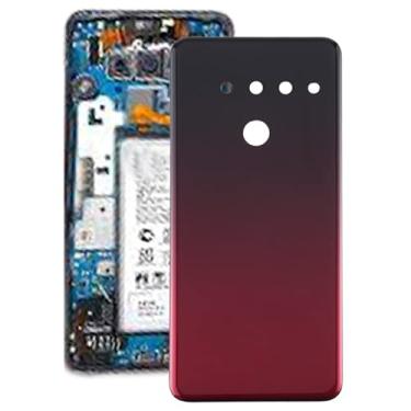 Imagem de YUNCHAO Acessórios telefônicos Tampa traseira da bateria para LG G8 ThinQ / G820 G820N G820QM7, KR Version Substituição do telefone celular