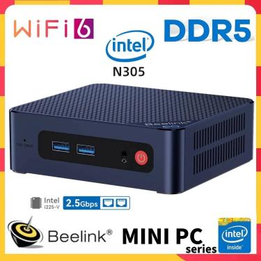 Imagem de Beelink-EQ12 Pro GK Mini S12 PC Computador Desktop  Intel Core i3  N305  N95  N100  J4125  Wi-Fi 6