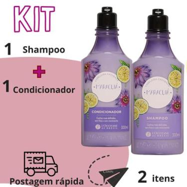 Imagem de Kit Shampoo   Maracujá Segredos Da Beleza Cachos Perfeitos Nutrição -