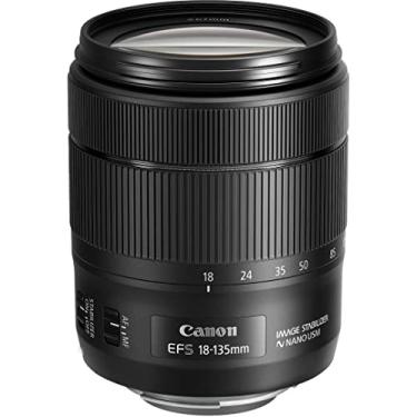 Imagem de Canon Câmeras US 1276C002 lente completa EF-S 18-135mm f/3.5-5.6 é USM (Preto)