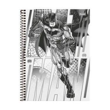 Imagem de Cadernos Batman Universitário 160 Folhas 10M Escolar 1 Un - Foroni