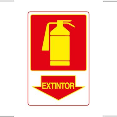 Imagem de Acesso Placa De Sinalização Extintor 20x30 Ekomunike - X-711