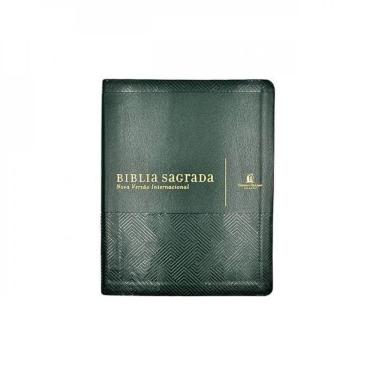 Imagem de Bíblia Nvi, Couro Soft, Verde, Com Espaço Para Anotações, Leitura Perfeita