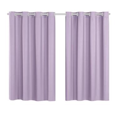 Imagem de Cortina Blackout De Pvc 2,00M X 1,30M Lilas - Feffo Cortinas