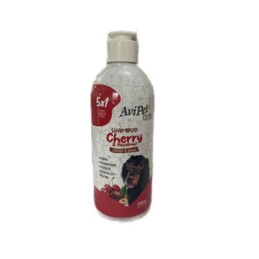 Imagem de Shampoo Cherry & Hazelnut (Cereja & Avelã) 5 Em 1 - Avipet Clean