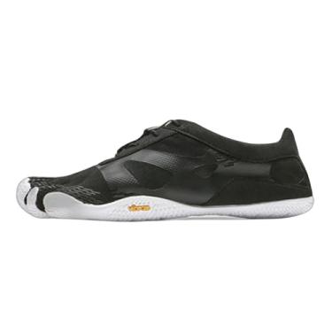 Imagem de Vibram Tênis de treino masculino FiveFingers KSO EVO, Preto/branco, 6.5 - 7 US