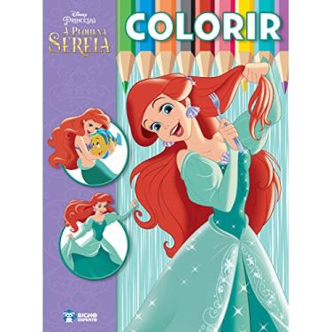 Imagem de A Pequena Sereia - Coleção Disney Colorir Grande