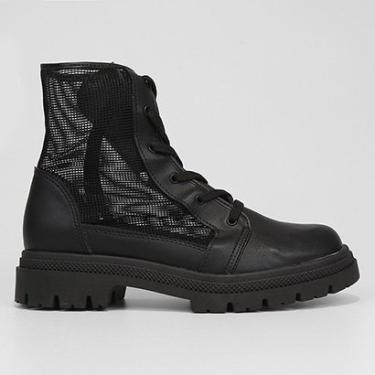 Imagem de Bota Coturno Moleca Cano Médio Feminina-Feminino