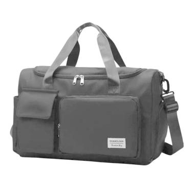 Imagem de Bolsa mala de mão 10kg feminina bordo viagem grande - preta