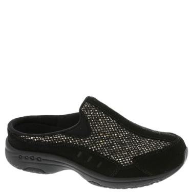 Imagem de Easy Spirit Traveltime676 Mule feminino, Glitter preto, 6 X-Wide