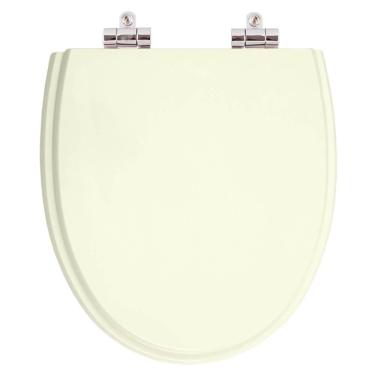 Imagem de Assento Sanitário Poliester Soft Close Eros Biscuit (Bege Claro) para vaso Incepa