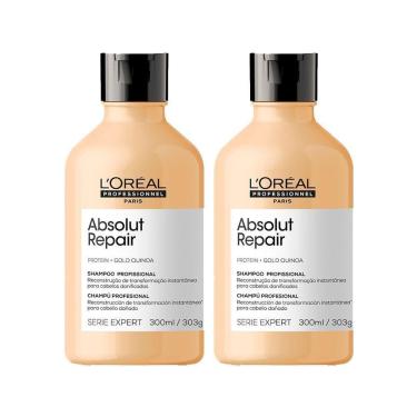 Imagem de Kit L'Oréal Professionnel Serie Expert Absolut Repair Gold - Shampoo 300 ml – 2 Unidades-Unissex