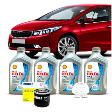 Imagem de Kit Troca de Oleo 5w30 e Filtro Kia Cerato 1.6 16v 2017 a 2019