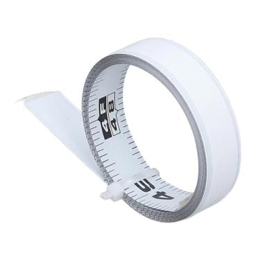 Imagem de Fita Métrica Adesiva de Aço, Direita para Esquerda, Fita Métrica Pegajosa, Régua de Bancada para Trabalhar Madeira, Serra