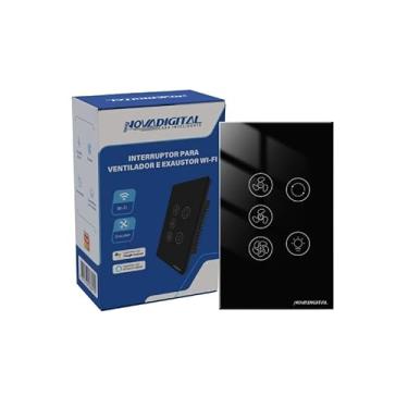 Imagem de Interruptor Wifi Para Ventilador De Teto Exaustor Luz Smart