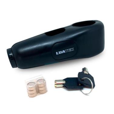 Imagem de Trava Antifurto Tranca Segurança Guidão Moto Scooter Resistente À Água