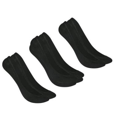 Imagem de Kit Com 3 Pares Meias Selene Sapatilha Modelo Super Invisível Feminina