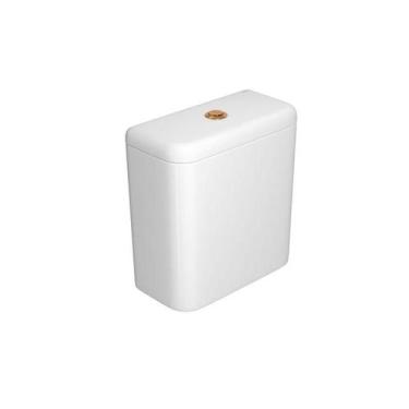 Imagem de Caixa para Bacia Acoplada Carrara/Nuova CD11F Branco/Red Gold - Deca