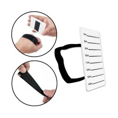 Imagem de Bracelete Suporte De Cílios Elástico Alongamento Extensão - Arte Seduc