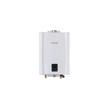 Imagem de Aquecedor A Gás Rinnai Digital 21 Litros E210 FEC Branco GÁS GN
