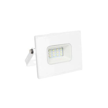 Imagem de Refletor LED Slim 10W - 3.000K - Taschibra, Branco