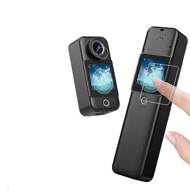 Imagem de Walieoka Protetor de tela compatível com câmera SJCAM C300, película protetora ultrafina à prova de explosão e anti-arranhões [3 unidades]