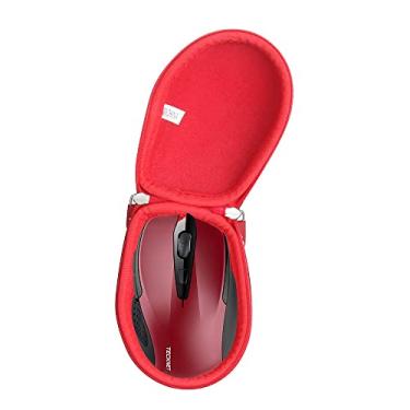 Imagem de Hermitshell Capa rígida de viagem para mouse sem fio TeckNet Pro 2.4G / TeckNet 2600DPI Bluetooth (vermelho)