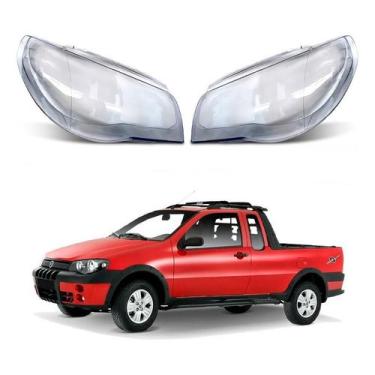 Imagem de Par Lente Farol Dianteiro Strada Adventure 1.8 2005 A 2010 - RF