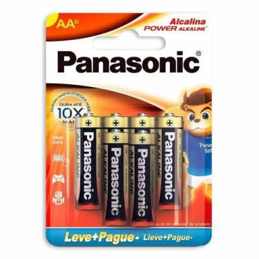 Imagem de Pilha Alcalina Aa Pequena Panasonic Sm-6 Lr6xab/l6p5192 F108