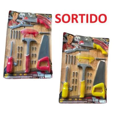 Imagem de Kit Ferramentas Premium 23 peças Infantil Oficina Sortido - Company ki