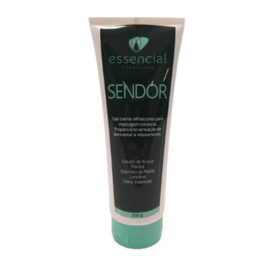 Imagem de Gel Creme Refrescante Sendor para Massagem Corporal 250g - Sendor - Es