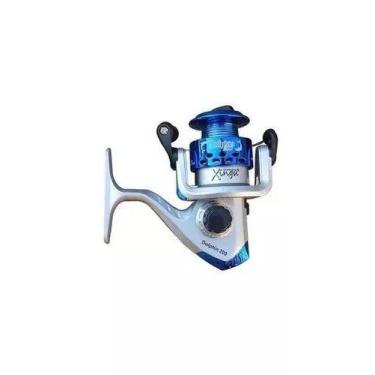 Imagem de Molinete De Pesca Xingu Dolphin200 Recolhimento 5.2:1, Azul