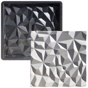 Imagem de Forma 3D Gesso e Cimento ABS - Diamante 40x40 - Xmoldes Formas 3D