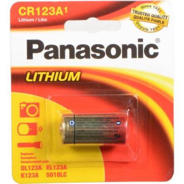 Imagem de Bateria Panasonic CR123A 3v 1550 Mah