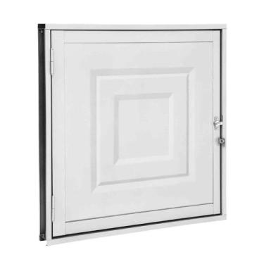 Imagem de Portinhola com Almofada em Aço 60 x 60 x 5 cm Direita Pratika Sasazaki