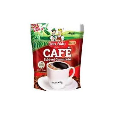 Imagem de CAFÉ SOLÚVEL EXTRA FORTE SACHET FRITZ  FRIDA 40G com 24 unidades  - fr