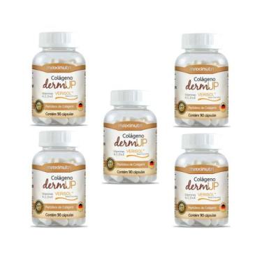 Imagem de Kit 5 Colágeno Verisol Dermup - 90 Cápsulas - Maxinutri