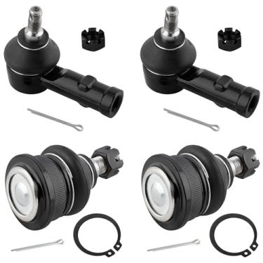 Imagem de YMAUGP Juntas esféricas inferiores dianteiras K9455 Ligações externas da extremidade da haste de direção ES3377 Suspensão para Hyundai Elantra 1996-2006, para Tiburon 1997-2008, para Accent 1995-1999,