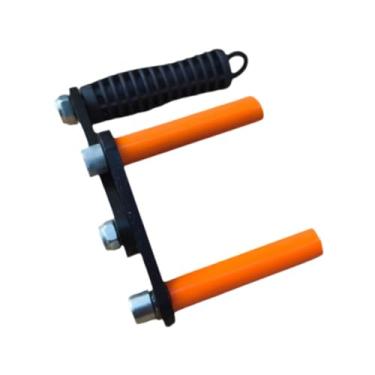 Imagem de WeiLaiKeQi Ferramentas de elevação de painéis de drywall, movimentador de painéis de drywall, transportador de placas de gesso, grampos de transporte para, Fundo Preto