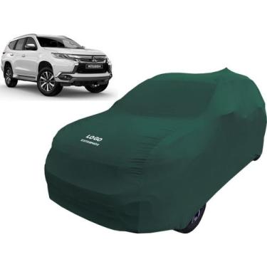 Imagem de Capa Automotiva Para Mitsubishi Pajero Sport Tecido Lycra - Mz, Verde