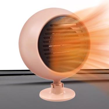 Imagem de Bohany Aquecedor de pára-descongelador de carro, descongelador de pára-| Descongelador com Ventilador de Aquecimento - Aquecedor automotivo da substituição, calefator de rotação de 360 ​​graus para o