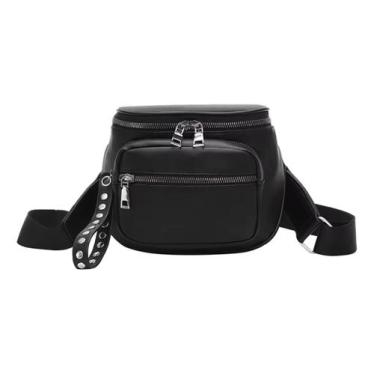 Imagem de Bolsa Feminina Resistente Espaçosa Versatil Linda Moderna - Alwy, Pret
