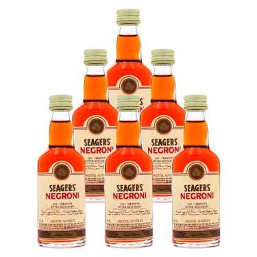 Imagem de Miniatura Aperitivo Nacional Seagers Negroni 50ml 6un